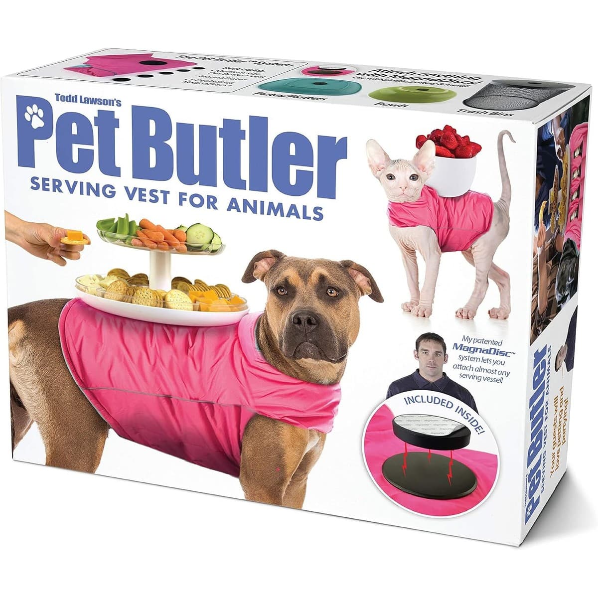 Prank-O Pet Butler fake product gift box